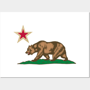 California Flag II Posters and Art